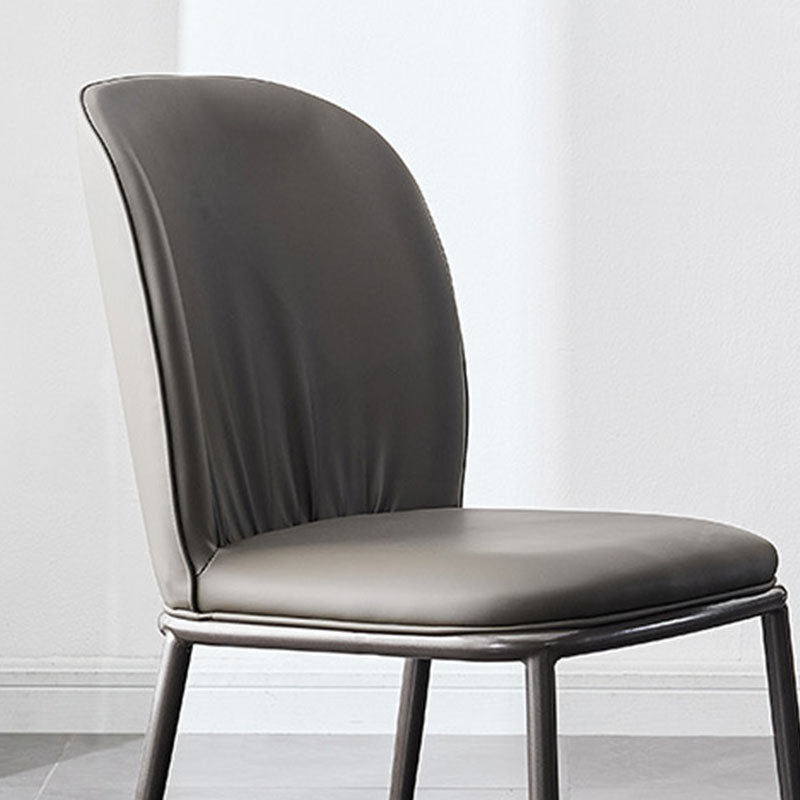 Industriële stijl stoel eetstoelen zonder melaten met metalen benen voor thuis