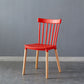 Contemporary Style Chair Dining Armless Dining Chairs with Wooden Legs for Home Red 1 Piece Clearhalo 'Dining Chairs' 'Dining Tables & Seating' 'dining_chair' 'furn' 'furn_dining_chair' 'Furniture' 'Kitchen & Dining Furniture' 6086460