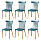 Contemporary Style Chair Dining Armless Dining Chairs with Wooden Legs for Home Blackish Green 6 Piece Set Clearhalo 'Dining Chairs' 'Dining Tables & Seating' 'dining_chair' 'furn' 'furn_dining_chair' 'Furniture' 'Kitchen & Dining Furniture' 6086478