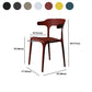 Contemporary Style Armless Dining Chair Plastic Open Back Side Chair for Restaurant Clearhalo 'Dining Chairs' 'Dining Tables & Seating' 'dining_chair' 'furn' 'furn_dining_chair' 'Furniture' 'Kitchen & Dining Furniture' 6086604