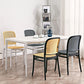 Contemporary Style Armless Chair Plastic Open Back Side Chair for Restaurant Bedroom Clearhalo 'Dining Chairs' 'Dining Tables & Seating' 'dining_chair' 'furn' 'furn_dining_chair' 'Furniture' 'Kitchen & Dining Furniture' 6086605