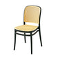 Contemporary Style Armless Chair Plastic Open Back Side Chair for Restaurant Bedroom Yellow Black 1 Piece Clearhalo 'Dining Chairs' 'Dining Tables & Seating' 'dining_chair' 'furn' 'furn_dining_chair' 'Furniture' 'Kitchen & Dining Furniture' 6086623