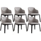 Contemporary Dining Arm Chair Upholstered Dining Room Chair for Home