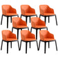 Contemporary Dining Arm Chair Upholstered Dining Room Chair for Home