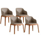 Contemporary Dining Arm Chair Upholstered Dining Room Chair for Home
