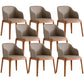 Contemporary Dining Arm Chair Upholstered Dining Room Chair for Home