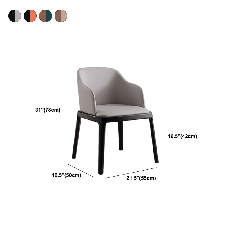 Contemporary Dining Arm Chair Upholstered Dining Room Chair for Home