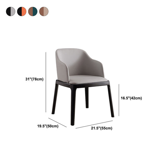 Contemporary Dining Arm Chair Upholstered Dining Room Chair for Home