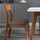 Traditional Armless Dining Chairs Open Back Dining Side Chair