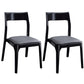 Traditional Armless Dining Chairs Open Back Dining Side Chair