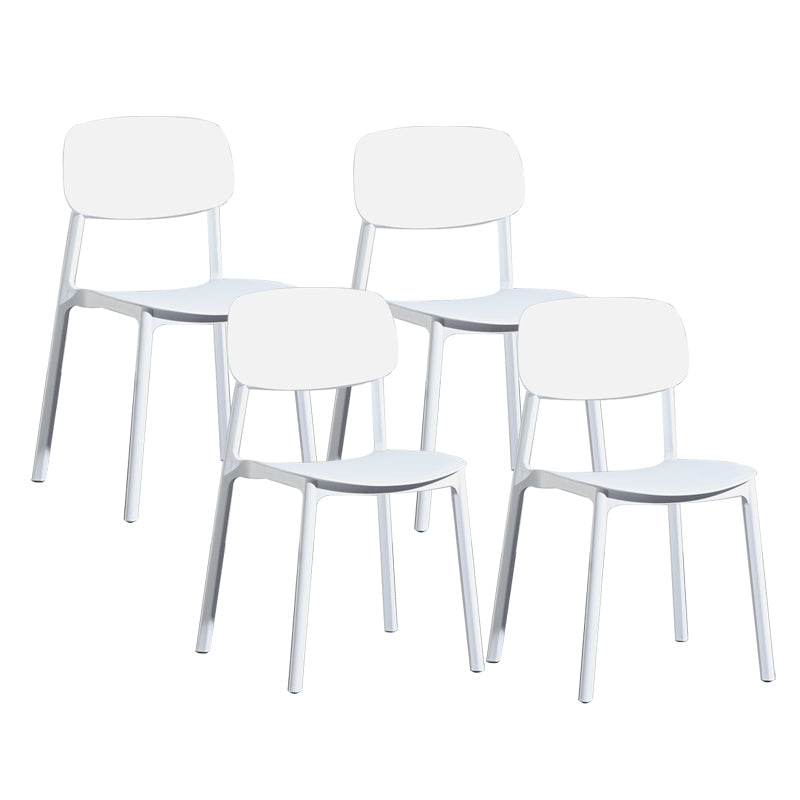 Silla de plástico de la parte posterior abierta moderna silla de brazo de plástico para el dormitorio