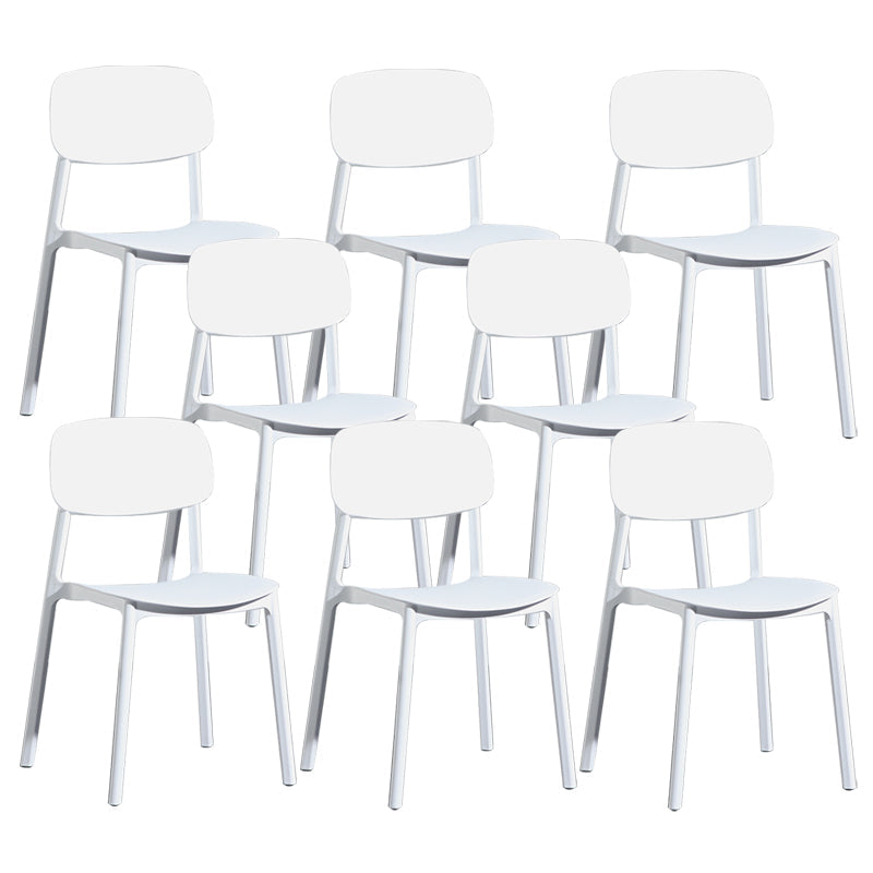 Silla de plástico de la parte posterior abierta moderna silla de brazo de plástico para el dormitorio