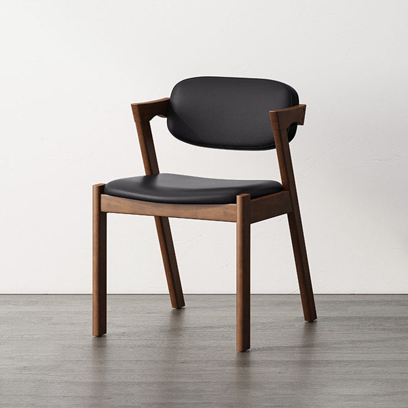 Traditional Dining Accent Chair Open Back Dining Room Chair for Home Clearhalo 'Dining Chairs' 'Dining Tables & Seating' 'dining_chair' 'furn' 'furn_dining_chair' 'Furniture' 'Kitchen & Dining Furniture' 6087054