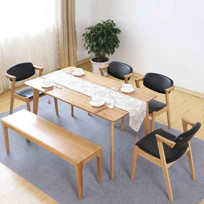 Traditional Dining Accent Chair Open Back Dining Room Chair for Home Clearhalo 'Dining Chairs' 'Dining Tables & Seating' 'dining_chair' 'furn' 'furn_dining_chair' 'Furniture' 'Kitchen & Dining Furniture' 6087056