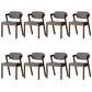 Traditional Dining Accent Chair Open Back Dining Room Chair for Home Brown-Grey 8 Piece Set Clearhalo 'Dining Chairs' 'Dining Tables & Seating' 'dining_chair' 'furn' 'furn_dining_chair' 'Furniture' 'Kitchen & Dining Furniture' 6087089