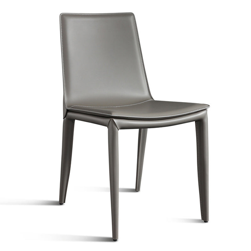 Modern Armless Dining Chairs Low Back Upholstered Side Chair Clearhalo 'Dining Chairs' 'Dining Tables & Seating' 'dining_chair' 'furn' 'furn_dining_chair' 'Furniture' 'Kitchen & Dining Furniture' 6087105