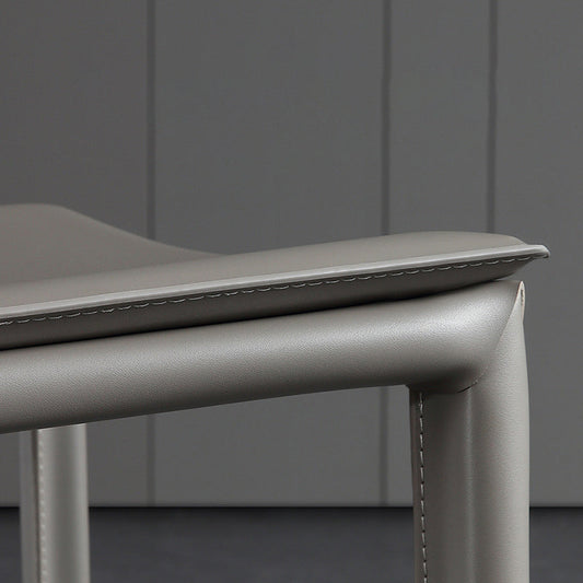 Modern Armless Dining Chairs Low Back Upholstered Side Chair Clearhalo 'Dining Chairs' 'Dining Tables & Seating' 'dining_chair' 'furn' 'furn_dining_chair' 'Furniture' 'Kitchen & Dining Furniture' 6087110