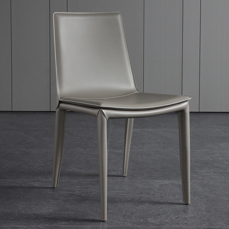 Modern Armless Dining Chairs Low Back Upholstered Side Chair Clearhalo 'Dining Chairs' 'Dining Tables & Seating' 'dining_chair' 'furn' 'furn_dining_chair' 'Furniture' 'Kitchen & Dining Furniture' 6087115