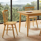 Oak Solid Wood Dining Chair Traditional Dining Room Chair for Home