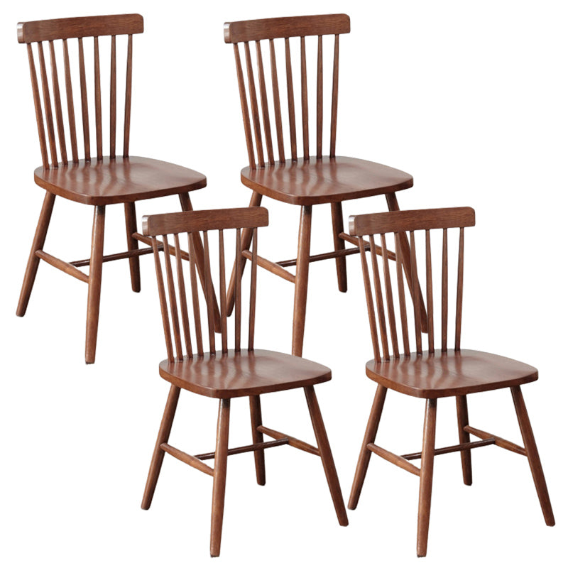 Oak Solid Wood Dining Chair Traditional Dining Room Chair for Home