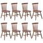 Oak Solid Wood Dining Chair Traditional Dining Room Chair for Home