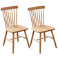 Oak Solid Wood Dining Chair Traditional Dining Room Chair for Home