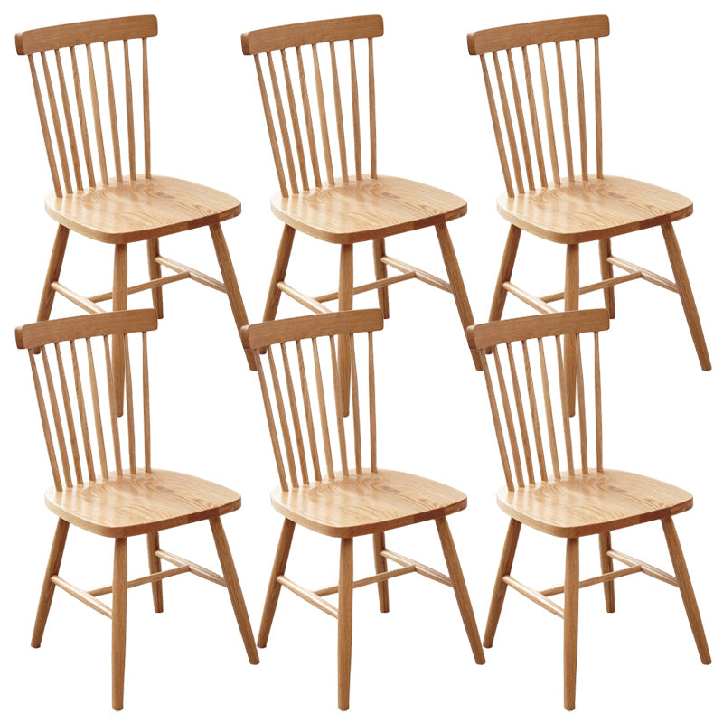Oak Solid Wood Dining Chair Traditional Dining Room Chair for Home