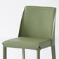 Faux Leather Armless Dining Chairs Contemporary Home Side Chair