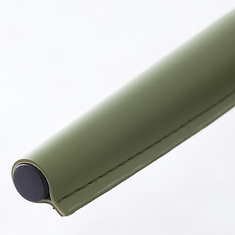 Faux Leather Armless Dining Chairs Contemporary Home Side Chair