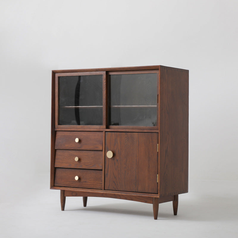 15.7 "W√ó39.4" H MODIFICATION DU BATÉE MODERNE SERVEAU RÉGLABLE SERVIAGE AVEC PORTE DE VERRE