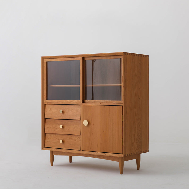 15.7 "W√ó39.4" H MODIFICATION DU BATÉE MODERNE SERVEAU RÉGLABLE SERVIAGE AVEC PORTE DE VERRE