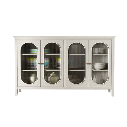 4-Türer-Sideboardtisch 59'l modernes Holzbuffet Sideboard für die Küche