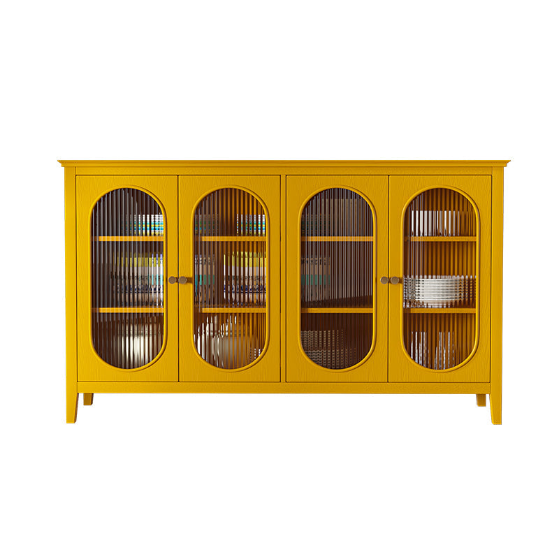 4-Türer-Sideboardtisch 59'l modernes Holzbuffet Sideboard für die Küche