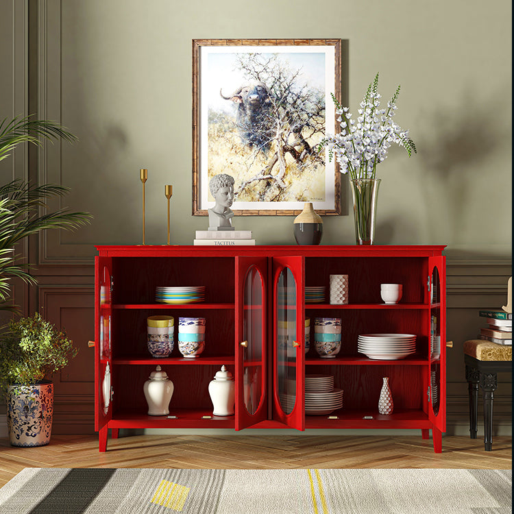 4-Türer-Sideboardtisch 59'l modernes Holzbuffet Sideboard für die Küche