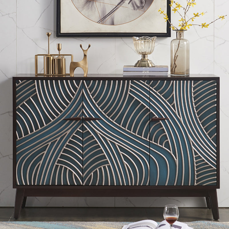 Engineered Wood Buffet Table Contemporary Dining Server for Kitchen Clearhalo 'buffet_sideboard' 'Buffets & Sideboards' 'furn' 'furn_buffet_sideboard' 'Furniture' 'Kitchen & Dining Furniture' 6088042