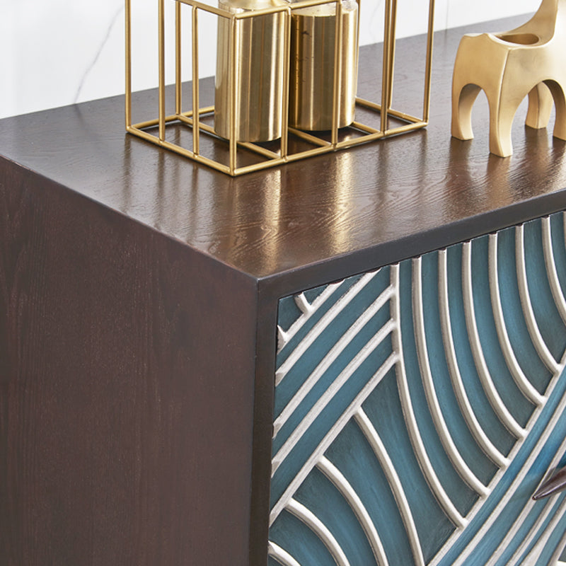 Engineered Wood Buffet Table Contemporary Dining Server for Kitchen Clearhalo 'buffet_sideboard' 'Buffets & Sideboards' 'furn' 'furn_buffet_sideboard' 'Furniture' 'Kitchen & Dining Furniture' 6088051