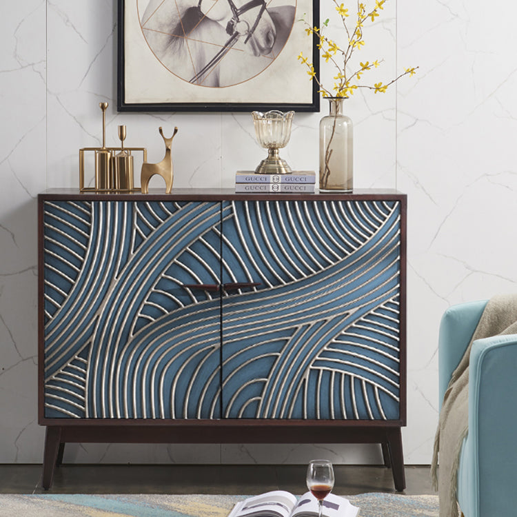 Engineered Wood Buffet Table Contemporary Dining Server for Kitchen Clearhalo 'buffet_sideboard' 'Buffets & Sideboards' 'furn' 'furn_buffet_sideboard' 'Furniture' 'Kitchen & Dining Furniture' 6088054