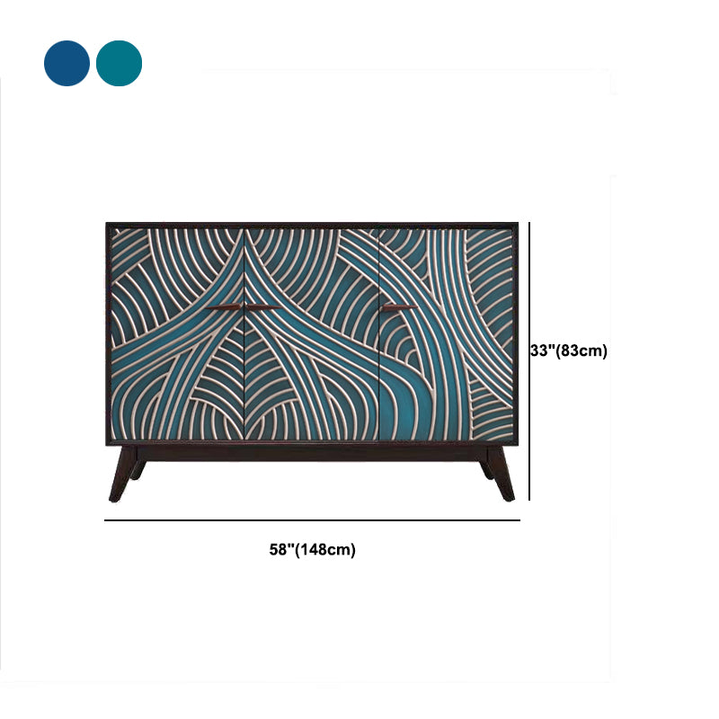 Engineered Wood Buffet Table Contemporary Dining Server for Kitchen Clearhalo 'buffet_sideboard' 'Buffets & Sideboards' 'furn' 'furn_buffet_sideboard' 'Furniture' 'Kitchen & Dining Furniture' 6088060