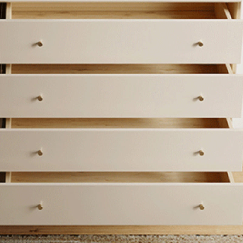 Contemporary Dining Buffet with Drawers Wood Buffet Server for Kitchen Clearhalo 'buffet_sideboard' 'Buffets & Sideboards' 'furn' 'furn_buffet_sideboard' 'Furniture' 'Kitchen & Dining Furniture' 6088086