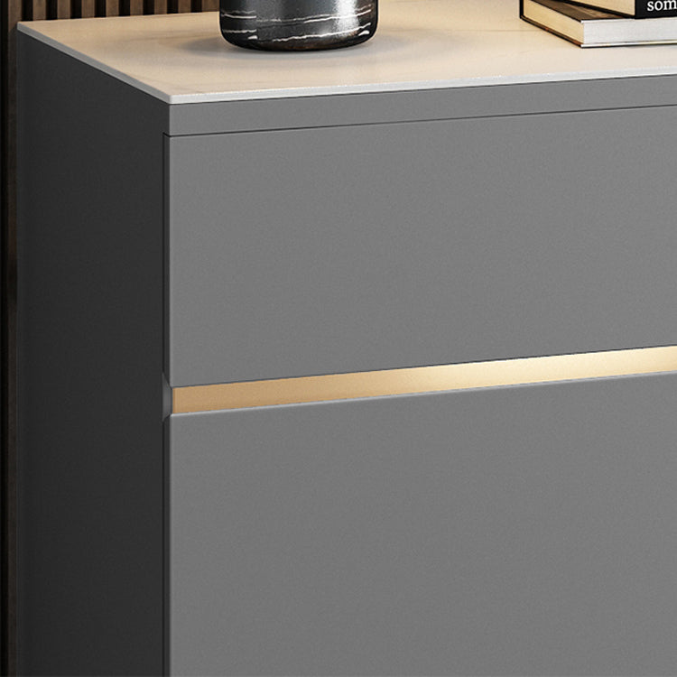 Glam Dining Server Stone e Sideboard in legno con cassetti