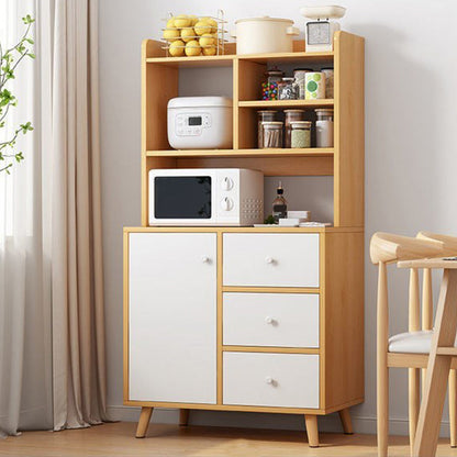 Zeitgenössischer Speiseserver mit Schubladen für den technischen Holzbuffet Server