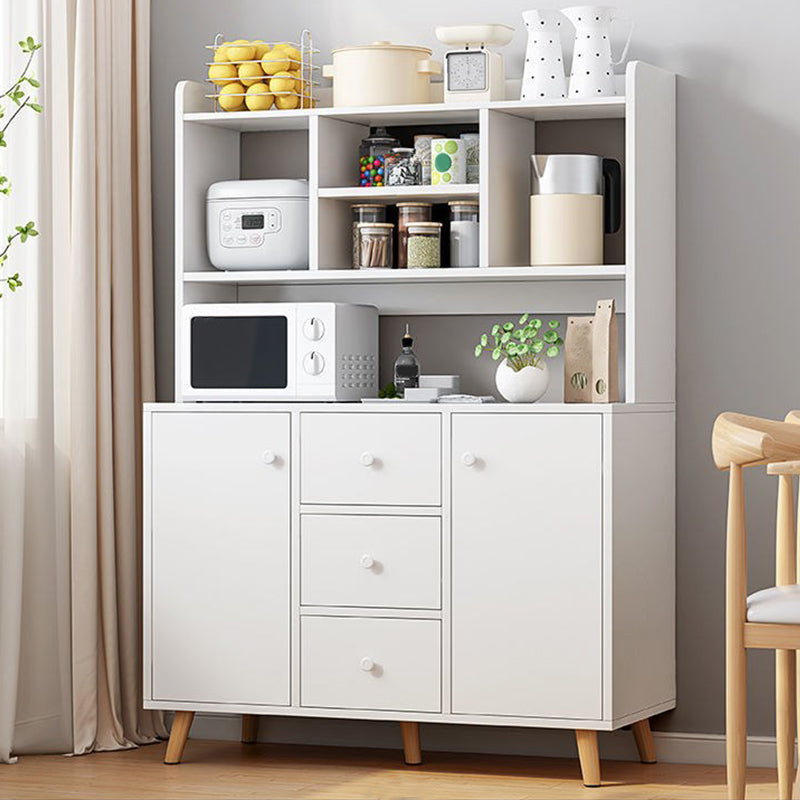 Zeitgenössischer Speiseserver mit Schubladen für den technischen Holzbuffet Server