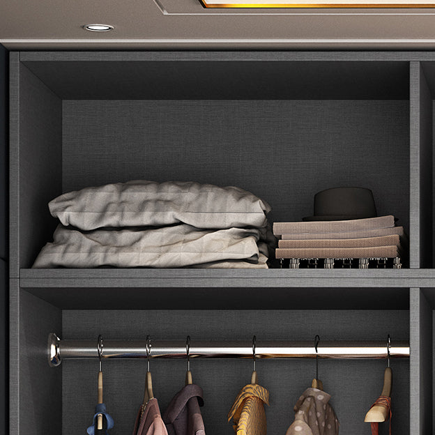 Witte kleur houten garderobe eigentijdse stijl garderobe kast voor thuis