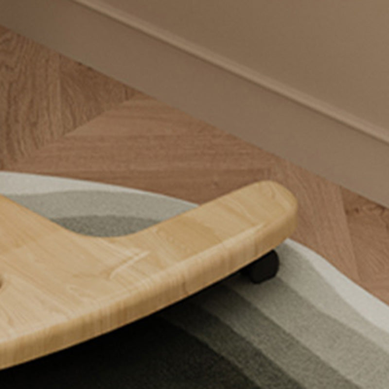 Contemporary Writing Desk Home or Office with Caster Wheels Desk with Metal Legs Clearhalo 'furn' 'furn_office_desk' 'Furniture' 'Office Desks' 'Office Furniture' 'office_desk' 6088513