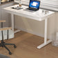 Contemporary Marble T-Shape Office Desk with Metal Legs Writing Desk Clearhalo 'furn' 'furn_office_desk' 'Furniture' 'Office Desks' 'Office Furniture' 'office_desk' 6088531