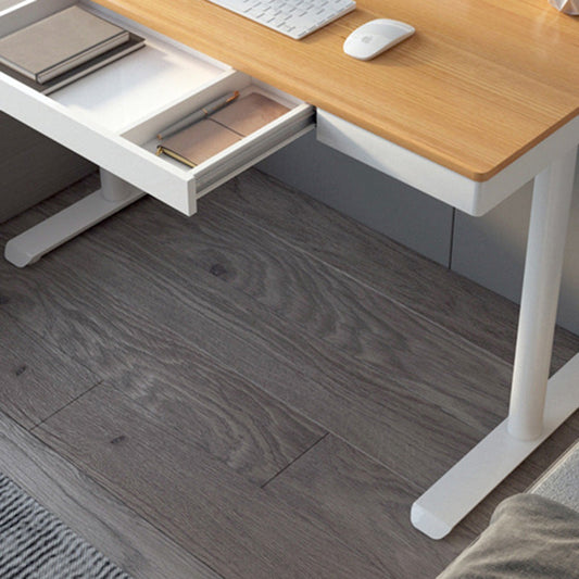 Contemporary Marble T-Shape Office Desk with Metal Legs Writing Desk Clearhalo 'furn' 'furn_office_desk' 'Furniture' 'Office Desks' 'Office Furniture' 'office_desk' 6088543