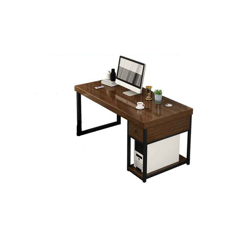 Contemporary Wooden Gaming Desk for Office 23.6"W X 29.5"H Desk Clearhalo 'furn' 'furn_office_desk' 'Furniture' 'Office Desks' 'Office Furniture' 'office_desk' 6088552