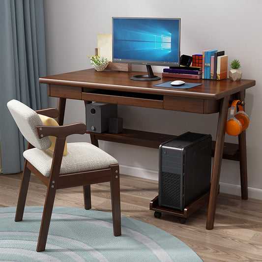 Scrivania per computer rettangolari da 30 "H scrivania per ufficio moderna in finitura opaca