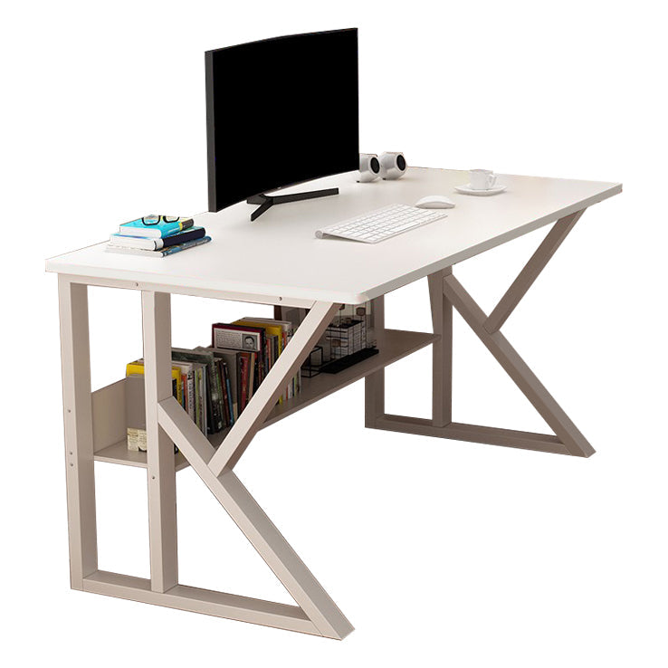 Escritorio de escritura de madera ergonómica escritorio de computadora contemporáneo para dormitorios