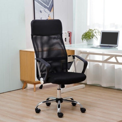 16" Wide Contemporary Arm Chair Breathable AirGrid Upholstered Desk Chair 1 Piece Fixed Arms Clearhalo 'furn' 'furn_office_chair' 'Furniture' 'Office Chairs' 'Office Furniture' 'office_chair' 6089011